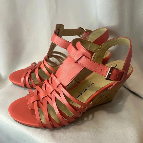 Isaac Mizrahi Coral Sandals 7m - Picture 4 of 7